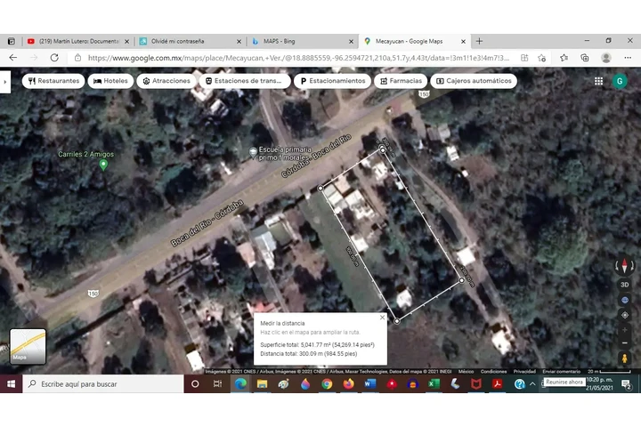 $595000 : VENTA D TERRENO MECAYUCAN VER. image 1