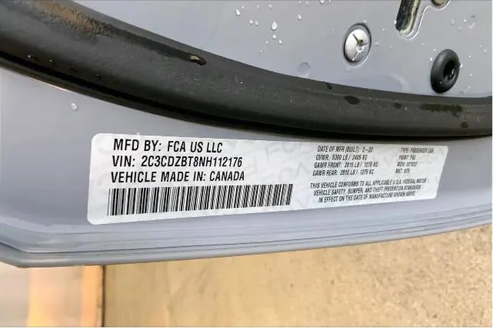 $32991 : Dodge Challenger 2022 R/T 2d image 8