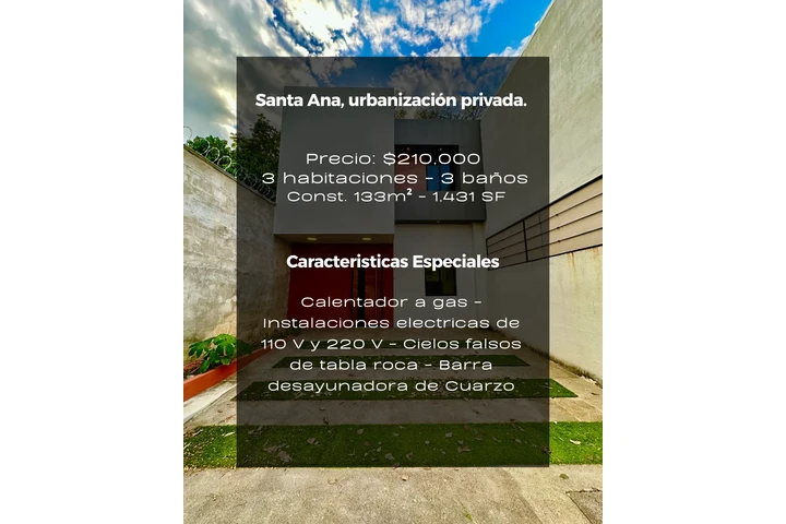 $210000 : Casa moderna dentro de privado image 8