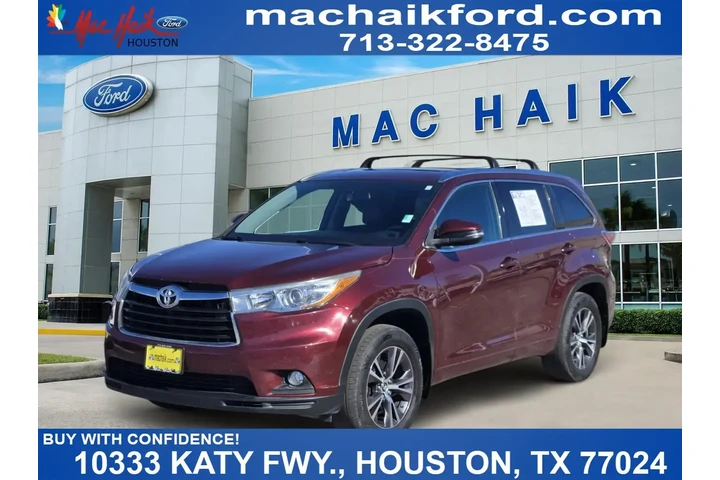 $14793 : Toyota Highlander 2016 AWD X image 1