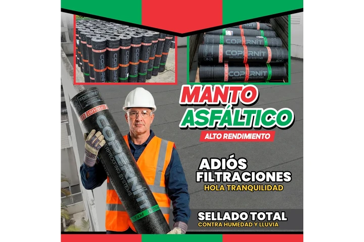 $1 : Manto asfáltico 100% imperm. image 2