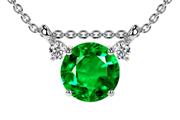 Sale on emerald necklaces.