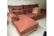 $600000 : Venta sofá en L, color café thumbnail