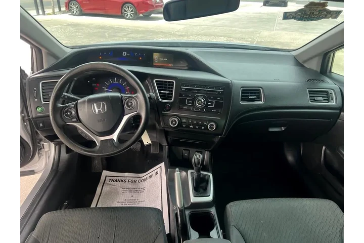 2014 Civic LX Sedan 5-Speed MT image 9