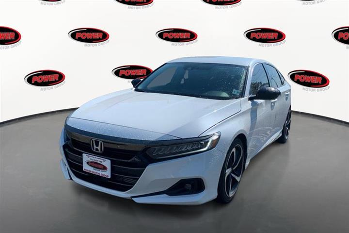 $21995 : Used 2021 Accord Sedan Sport image 1