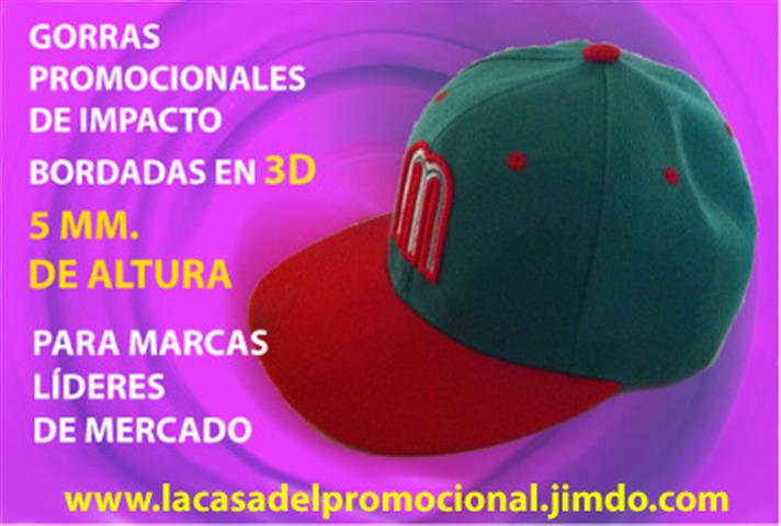 $1 : GORRAS BORDADAS EN 3D image 6