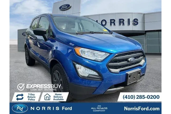 $16488 : Ford EcoSport 2022 AWD S 4dr image 1