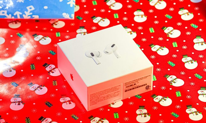 Audífonos con papel de regalo