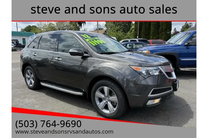 $10998 : 2012 MDX SH-AWD w/Tech w/RES image 1