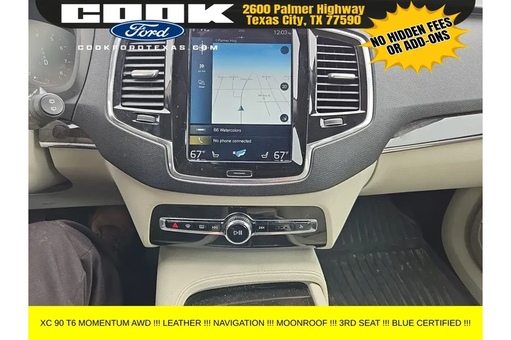 $18983 : Volvo XC90 2018 AWD T6 Momen image 4