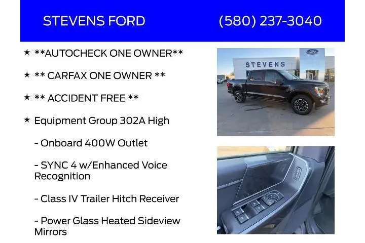 $39999 : Ford F-150 2022 4x4 XLT 4dr image 6