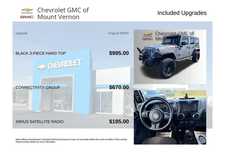 $12455 : Jeep Wrangler Unlimited 2015 image 6