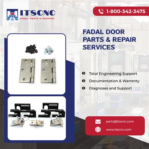 Fadal CNC Machine Door Parts image 1