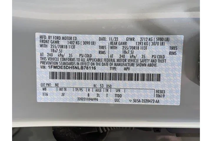 $37676 : Ford Bronco 2022 4x4 Badland image 9