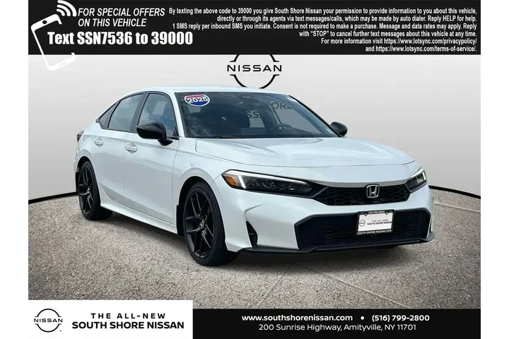 $23595 : Honda Civic 2025 Sport 4dr S image 1