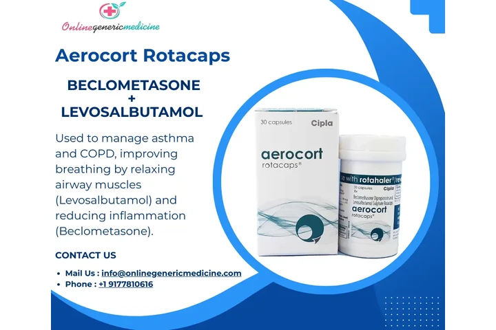 Buy Aerocort Rotacaps|Beclomet image 1