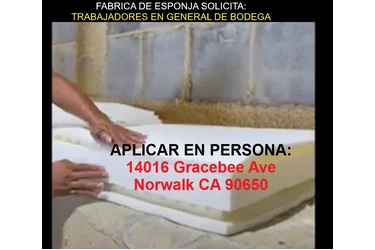 ¡POSICIÓN INMEDIATA!-Norwalk en Los Angeles