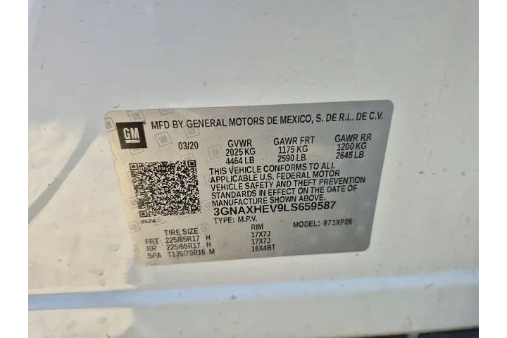 $13981 : Chevrolet Equinox 2020 LS 4d image 5