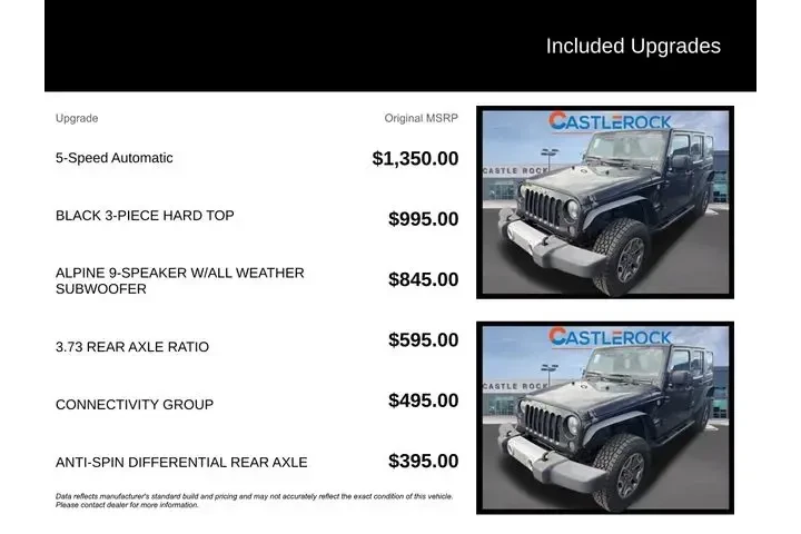 $19798 : Jeep Wrangler Unlimited 2015 image 5