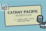 Cathay Pacific Business Class en Jersey City