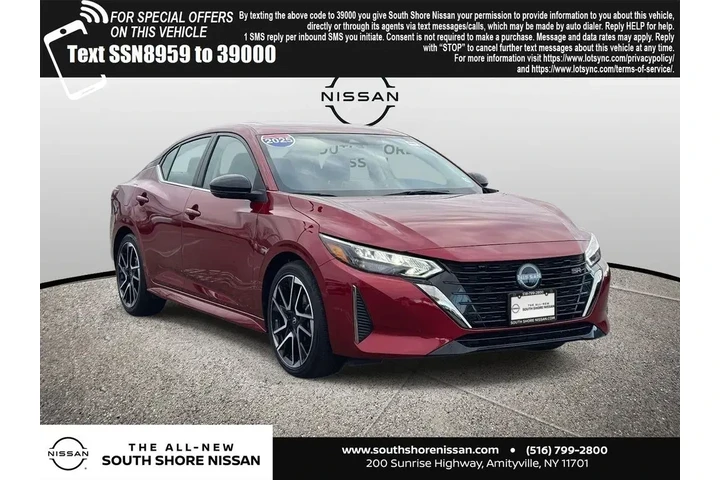 $19885 : Nissan Sentra 2025 SR 4dr Se image 1