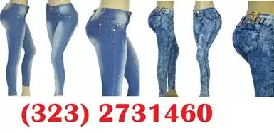 $3232731460 : JEANS LEVANTA COLA MAYOREO @ image 1