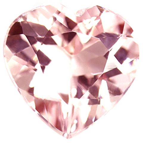 $1780 : Heart Shape Morganite Stone image 1