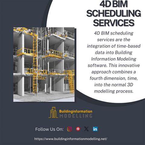 4D BIM Scheduling Services,USA image 1