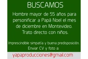 Hombre para Papá Noel MVD en Montevideo