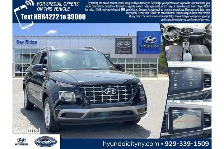 $15063 : Hyundai VENUE 2020 SEL 4dr C image 1