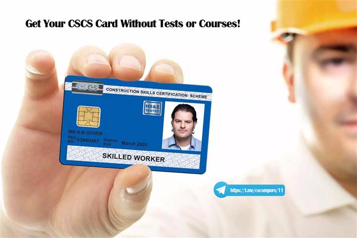 CSCS Card Without Test image 1