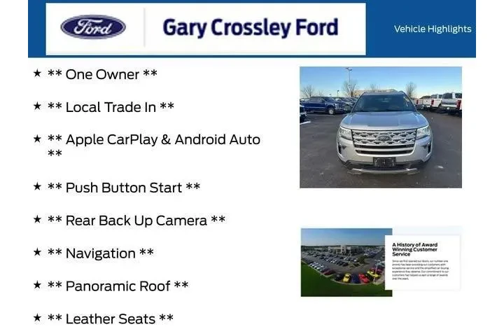 $18000 : Ford Explorer 2019 AWD XLT 4 image 6