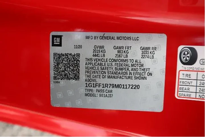 $35372 : Chevrolet Camaro 2021 SS 2dr image 10