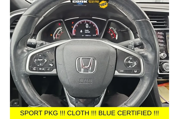 $18983 : Honda Civic 2019 Sport 2dr C image 7