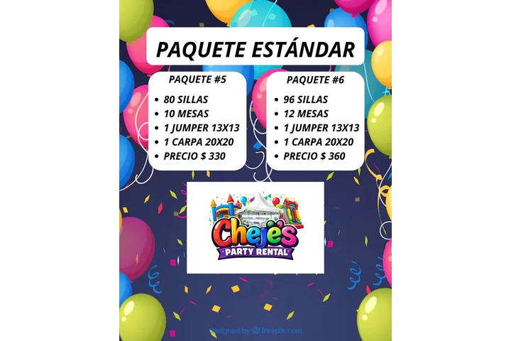 $1 : Renta de Sillas y mesas image 5