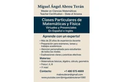 Asesorias de Matematicas en Phoenix