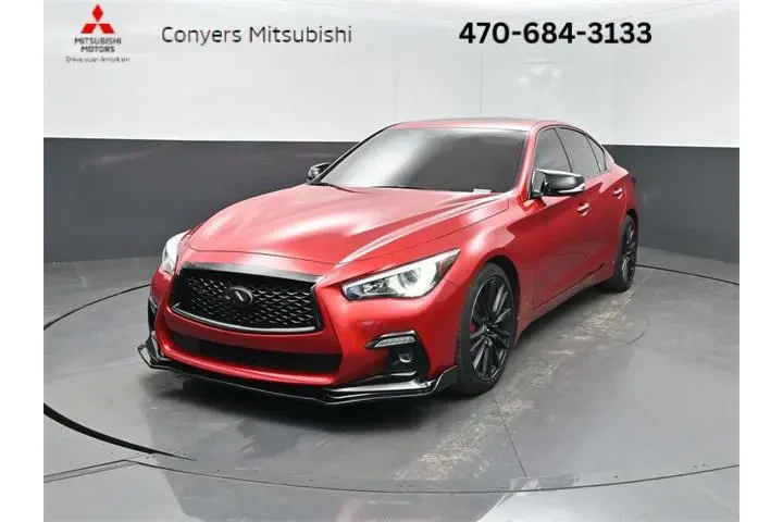 $30701 : INFINITI Q50 2021 Red Sport image 1