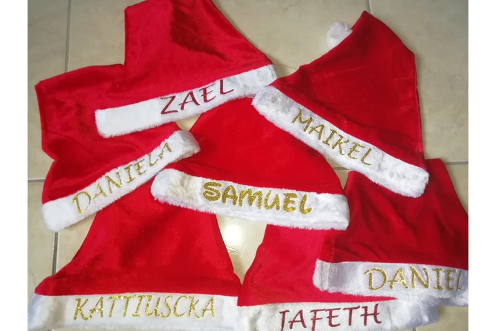 $12 : Gorros de Navidad Personalizad image 6