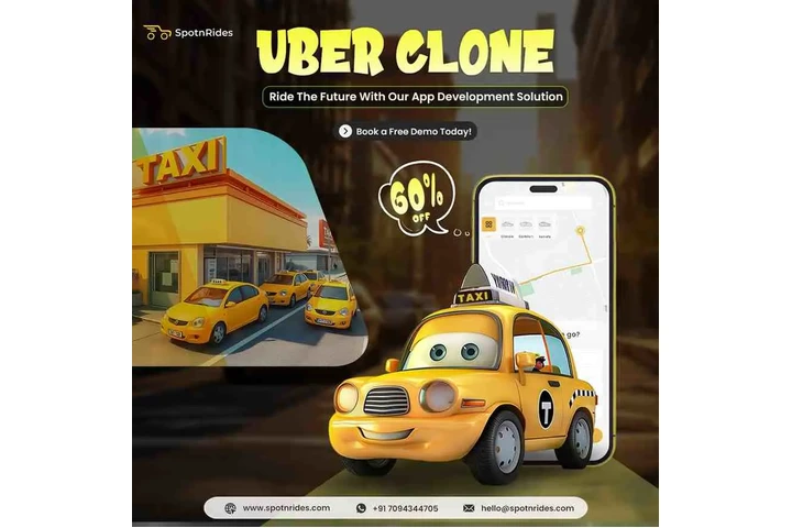 Uber Clone App - SpotnRides image 1