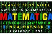 Clases Física Online Domicilio en Lima