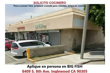 SOLICITO COCINERO en Los Angeles