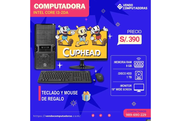 $390 : ¡PC con Monitor + Regalo! image 4