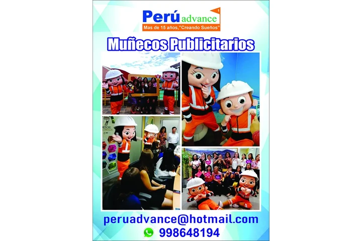 Muñecos Publicitarios en finos image 3
