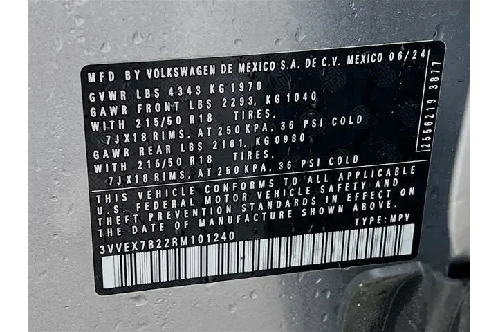 $24975 : Volkswagen Taos 2024 SE 4dr image 8