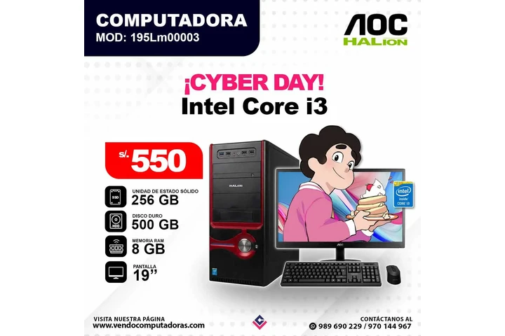 Computadora Intel Core i3 image 1
