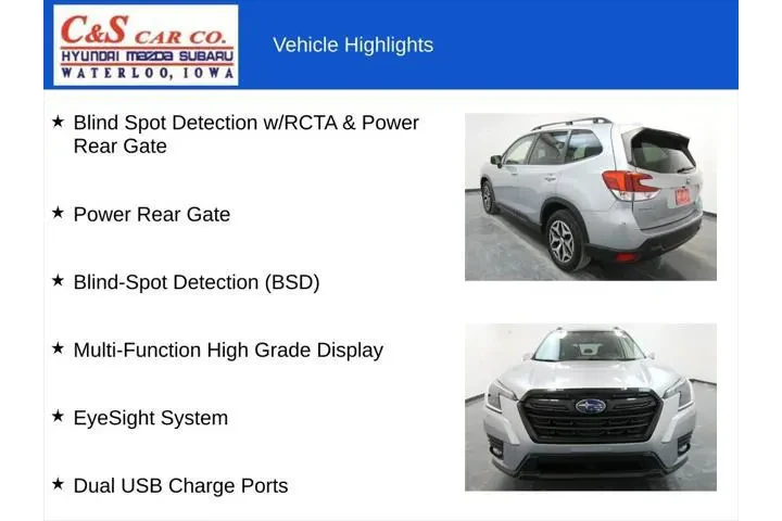 $26313 : Subaru Forester 2023 AWD Pre image 7