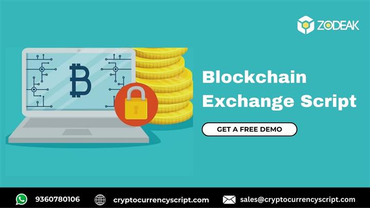 Blockchain Exchange Script image 1