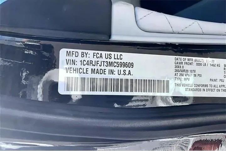 $34294 : Jeep Grand Cherokee 2021 4x4 image 6