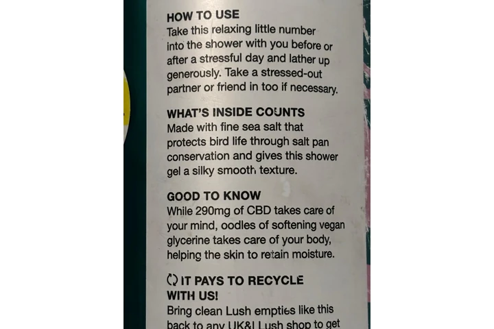 Lush Magik shower gel LARGE 16 image 2