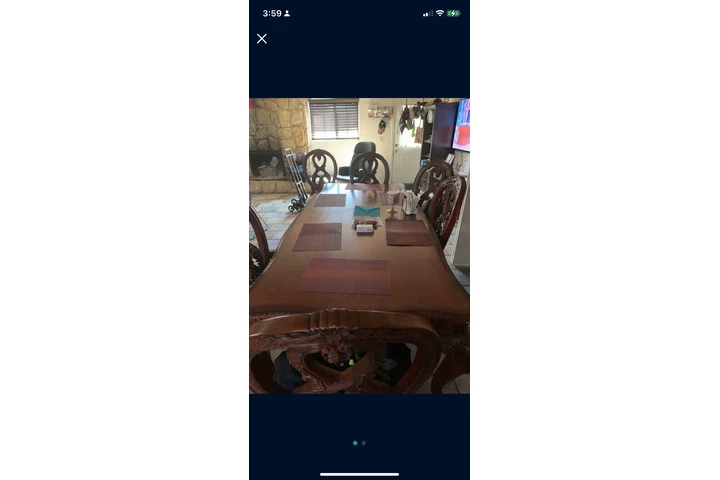 $650 : VENDO COMEDOR DE 6 SILLAS image 2